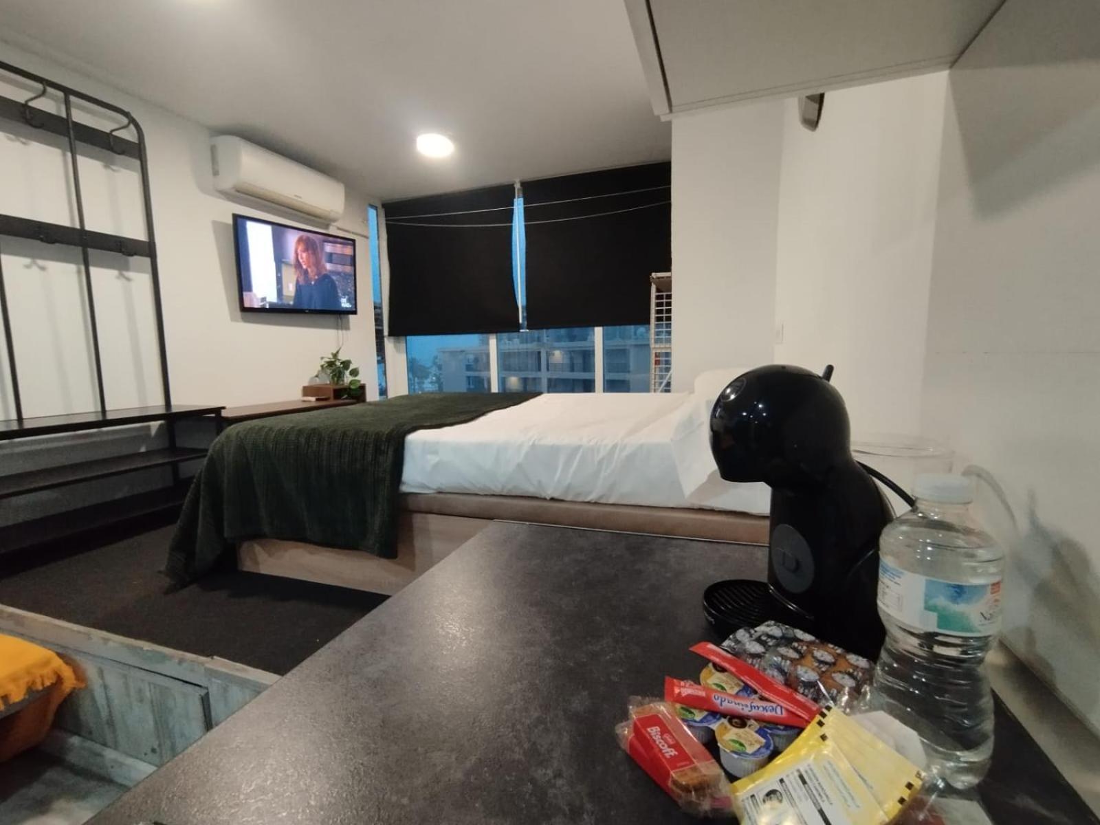 Playamar Estudio 2 Huesped 40m Playa Parking Wi-fi